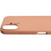 Nudient Back Cover Base Case Magsafe iPhone 16 Plus Peach Orange