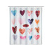 Wenko Duschvorhang Love 180 x 200 cm, Mehrfarbig