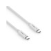 PureLink USB4-Kabel 20Gbps, 240W USB C - USB C 0.5 m, Weiss