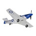 TOP-RC Warbird Mini P51D 450 mm, Blau, RTF TOP-RC Warbird Mini P51D 450 mm, Blau, RTF