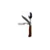 Messermeister Outdoor-Besteck-Set Adventure Chef Braun
