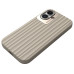 Nudient Back Cover Bold MagSafe iPhone 16 Linen Beige
