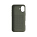 Nudient Back Cover Bold MagSafe iPhone 16 Plus Olive Green