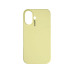 Nudient Back Cover Base Case Magsafe iPhone 16 Plus Pale Yellow