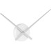 KARLSSON Wanduhr Little Big Time 44 cm, Silber KARLSSON Wanduhr Little Big Time 44 cm, Silber