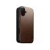 Nomad Book Cover Modern Leather iPhone 16 Plus Braun Nomad Book Cover Modern Leather iPhone 16 Plus Braun