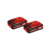 Einhell PXC Plus Twinpack, 18 V 4Ah