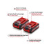 Einhell PXC Plus Twinpack, 18 V 4Ah