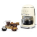 SMEG Filterkaffeemaschine 50's Style DCF02CREU Crème SMEG Filterkaffeemaschine 50's Style DCF02CREU Crème