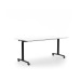 Profim Tisch U-Connect 3490-24 160 x 80 cm, Weiss/Schwarz