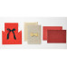 Rico Design Kartenset Glitter Rot