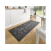 Hanse Home Teppich Sterneküche 67 cm x 180 cm, Grau