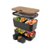 Umami Lunchbox Nestable L Cherry Black Umami Lunchbox Nestable L Cherry Black