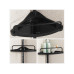 Songmics Duschmittelhalter 85-305 cm, Schwarz