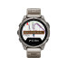 GARMIN Sportuhr Fenix 8 AMOLED Sapphire, 47 mm Silber