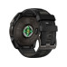 GARMIN Sportuhr Fenix 8 Solar Sapphire, 51 mm Schwarz