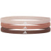 adidas Hairbands Braun/Dunkelblau/Beige