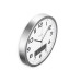 Hama Wanduhr Moorea Ø 30 cm, Silber