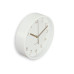 Hama Tischuhr Madeira Ø 16 cm, Weiss