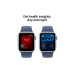 Apple Watch SE 2024 40 mm LTE Silver Denim Sport Band S/M Apple Watch SE 2024 40 mm LTE Silver Denim Sport Band S/M