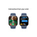 Apple Watch Series 10 46 mm Alu Silber Sport Denim S/M