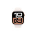 Apple Watch Series 10 46 mm Alu Rose Gold Sport Weiss M/L