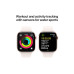 Apple Watch Series 10 46 mm Alu Rose Gold Sport Weiss M/L