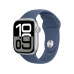 Apple Watch Series 10 42 mm LTE Alu Silver Sport Denim S/M