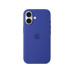 Apple Silicone Case mit MagSafe iPhone 16 Ultramarin Apple Silicone Case mit MagSafe iPhone 16 Ultramarin