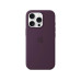 Apple Silicone Case mit MagSafe iPhone 16 Pro Pflaume
