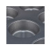 relaxdays Muffin Backform 2 x 12 Mulden