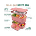 Umami Lunchbox Nestable L Coral Pink Umami Lunchbox Nestable L Coral Pink