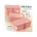 Umami Lunchbox Nestable L Coral Pink Umami Lunchbox Nestable L Coral Pink