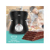 ADE Schokoladenfondue-Set KG2352 10 Teile, Schwarz