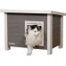 Kerbl ECO-Katzenhaus Eli 57 cm x 45 cm x 43 cm Kerbl ECO-Katzenhaus Eli 57 cm x 45 cm x 43 cm