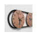 Boltze Wanduhr Tempus Nature/Schwarz