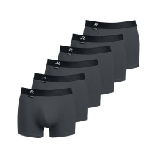 FLIZZER Unterhosen Trunk Der Macho 6er Pack Grau, XL