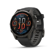 GARMIN Sportuhr Fenix 8 AMOLED Sapphire, 43 mm Dunkelgrau