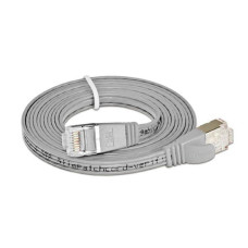 SLIM Slimpatchkabel RJ-45 - RJ-45, Cat 6, STP, 3 m, Grau SLIM Slimpatchkabel RJ-45 - RJ-45, Cat 6, STP, 3 m, Grau