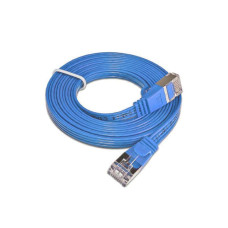 SLIM Slimpatchkabel RJ-45 - RJ-45, Cat 6, STP, 0.25 m, Blau SLIM Slimpatchkabel RJ-45 - RJ-45, Cat 6, STP, 0.25 m, Blau