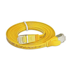 SLIM Slimpatchkabel RJ-45 - RJ-45, Cat 6, STP, 1 m, Gelb SLIM Slimpatchkabel RJ-45 - RJ-45, Cat 6, STP, 1 m, Gelb