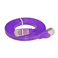 SLIM Slimpatchkabel RJ-45 - RJ-45, Cat 6, STP, 1 m, Violett SLIM Slimpatchkabel RJ-45 - RJ-45, Cat 6, STP, 1 m, Violett