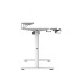 Ultradesk Gaming Tisch Higlander Weiss