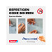 tesa Klebehaken Powerstrips Haken Small Transparent, 0.5 kg