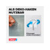tesa Klebehaken Powerstrips Haken Small Transparent, 0.5 kg