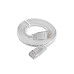 SLIM Slimpatchkabel RJ-45 - RJ-45, Cat 6, UTP, 3 m, Weiss