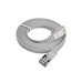 SLIM Slimpatchkabel RJ-45 - RJ-45, Cat 6, STP, 1.5 m, Grau