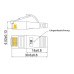 SLIM Slimpatchkabel RJ-45 - RJ-45, Cat 6, STP, 3 m, Grau SLIM Slimpatchkabel RJ-45 - RJ-45, Cat 6, STP, 3 m, Grau