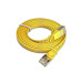 SLIM Slimpatchkabel RJ-45 - RJ-45, Cat 6, STP, 1 m, Gelb