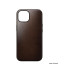 Nomad Back Cover Modern Leather Horween iPhone 15 Schwarz